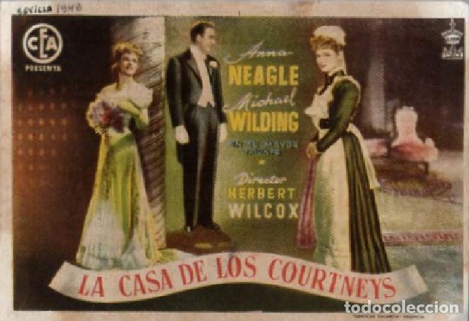 Cine: PROGRAMA DE CINE: LA CASA DE LOS COURTNEYS PC-9179 - Foto 1