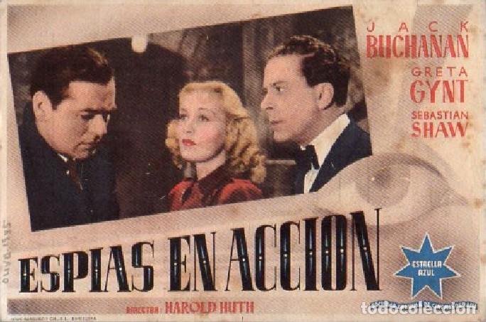 Cine: PROGRAMA DE CINE: ESP&Iacute;AS EN ACCI&Oacute;N PC-9189 - Foto 1