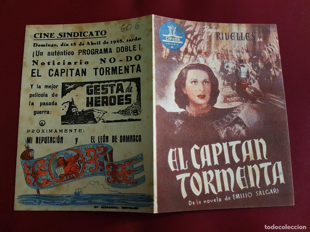 Cine: PROGRAMA DE MANO - EL CAPITAN TORMENTA - Foto 1