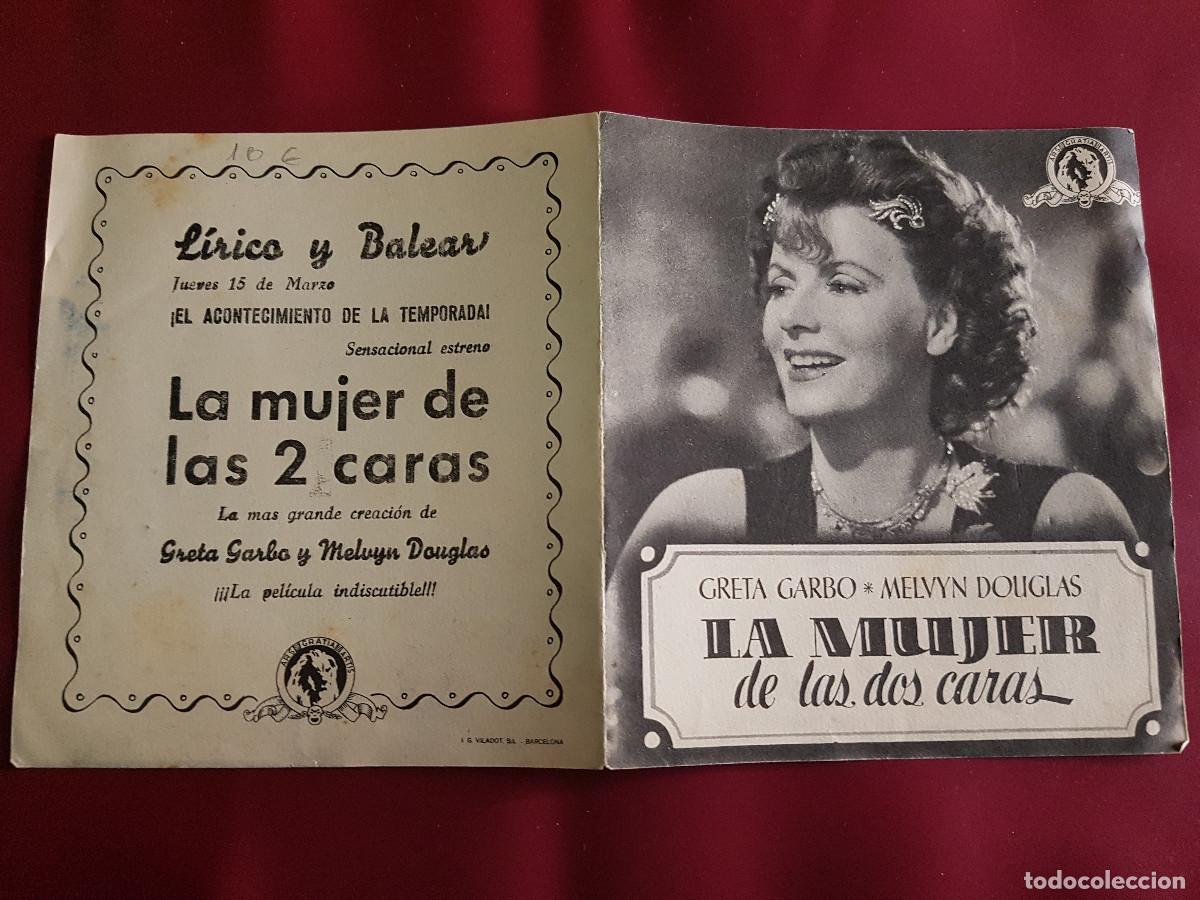 Cine: PROGRAMA DE MANO - LA MUJER DE LAS CARAS - Foto 1