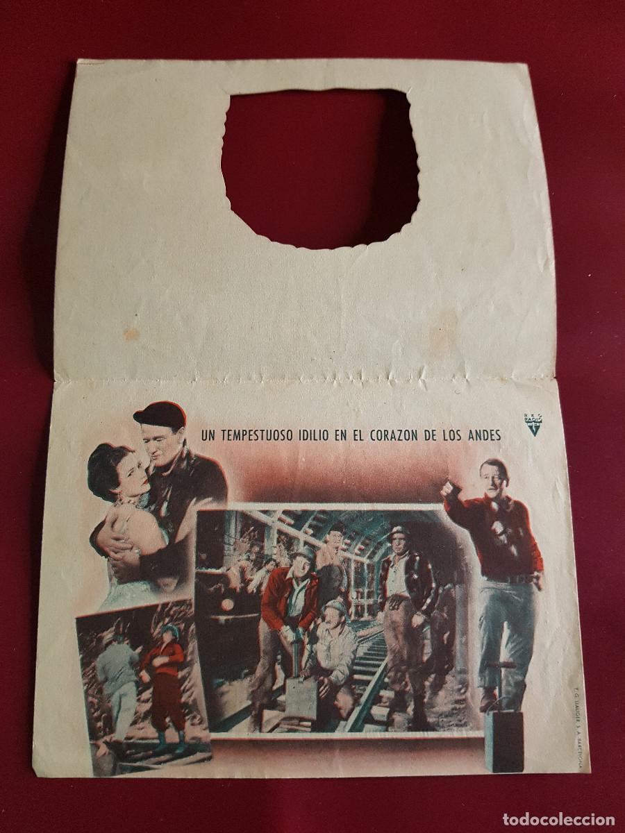 Cine: PROGRAMA DE MANO - HOMBRES DE PRESA - Foto 2