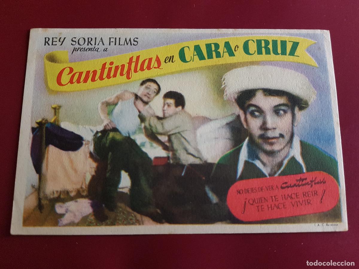 Cine: PROGRAMA DE MANO - CANTINFLAS EN CARA O CRUZ - Foto 1