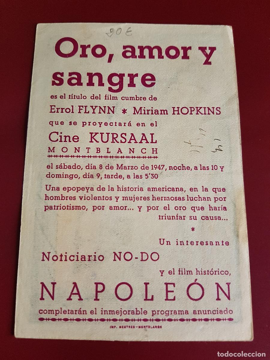 Cine: PROGRAMA DE MANO - NAPOLEON - Foto 2