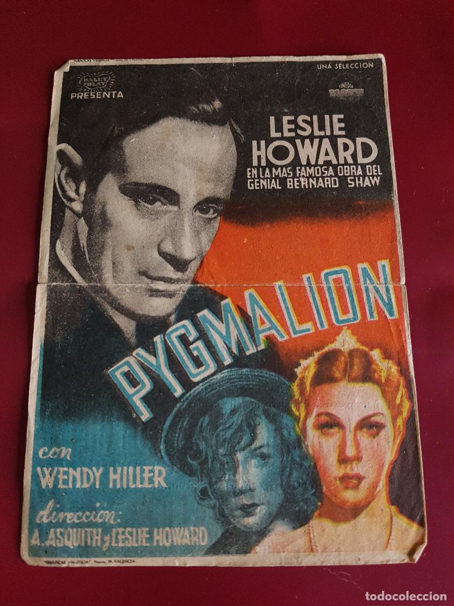 Cine: PROGRAMA DE MANO - PYGMALION - Foto 1