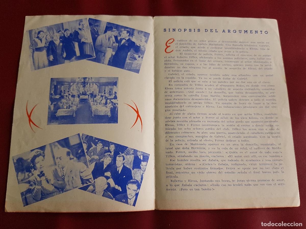 Cine: PROGRAMA DE MANO - INTRIGA - Foto 2