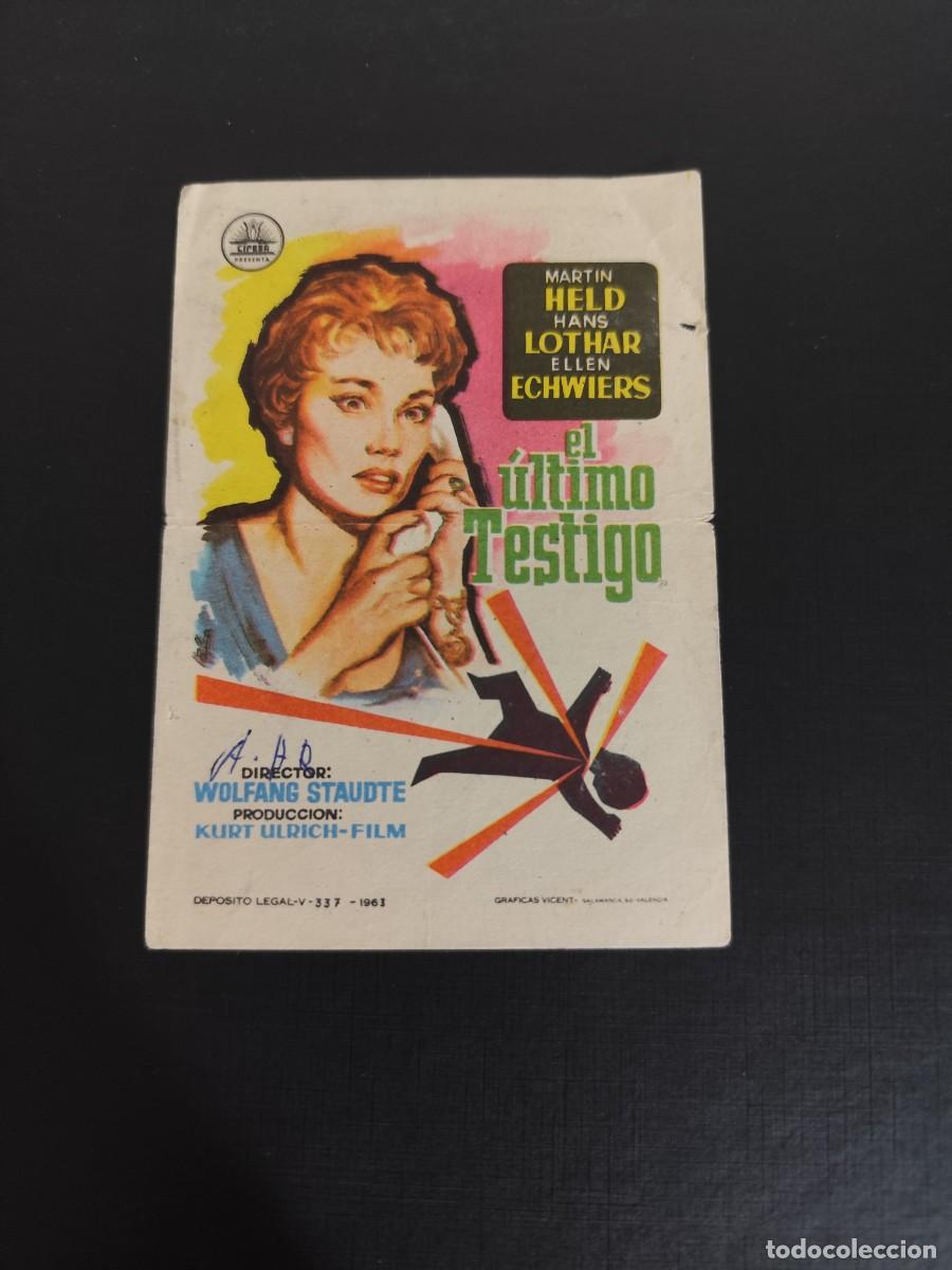 Cine: El &uacute;ltimo testigo sin Publicidad - Foto 1
