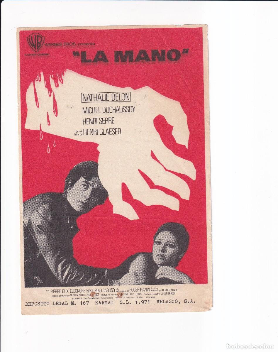 Cine: LA MANO : NATHALE DELON - Foto 1