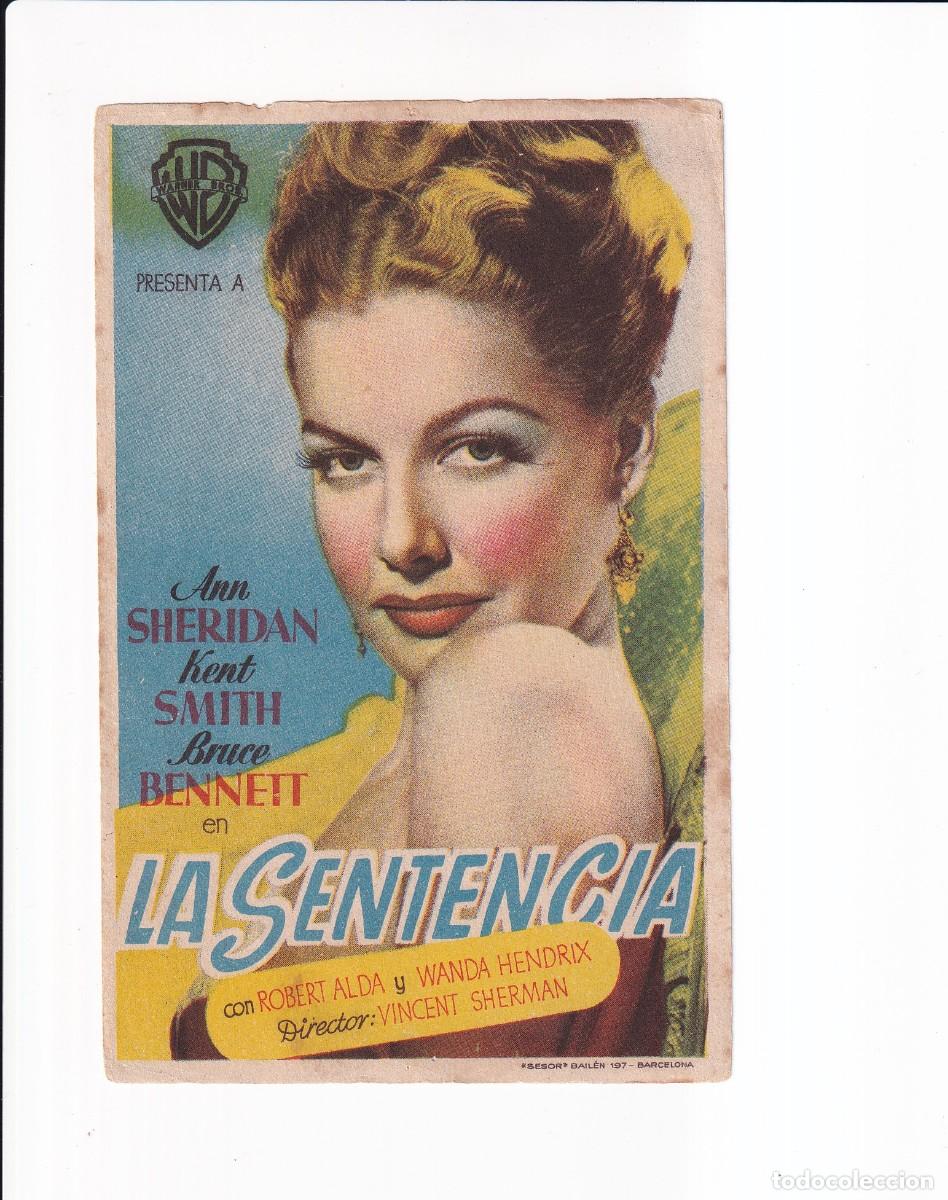 Cine: LA SENTENCIA : ANN SHERIDAN - Foto 1