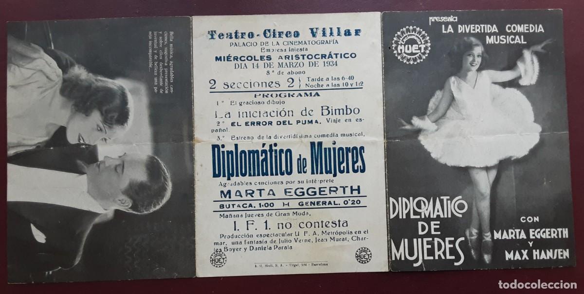 Cine: DIPLOM&Aacute;TICO DE MUJERES, MARTA EGGERTH, MAX HANSEN - Foto 1