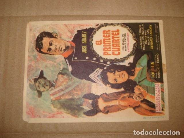 Cine: El primer cuartel, folleto de mano - Foto 1