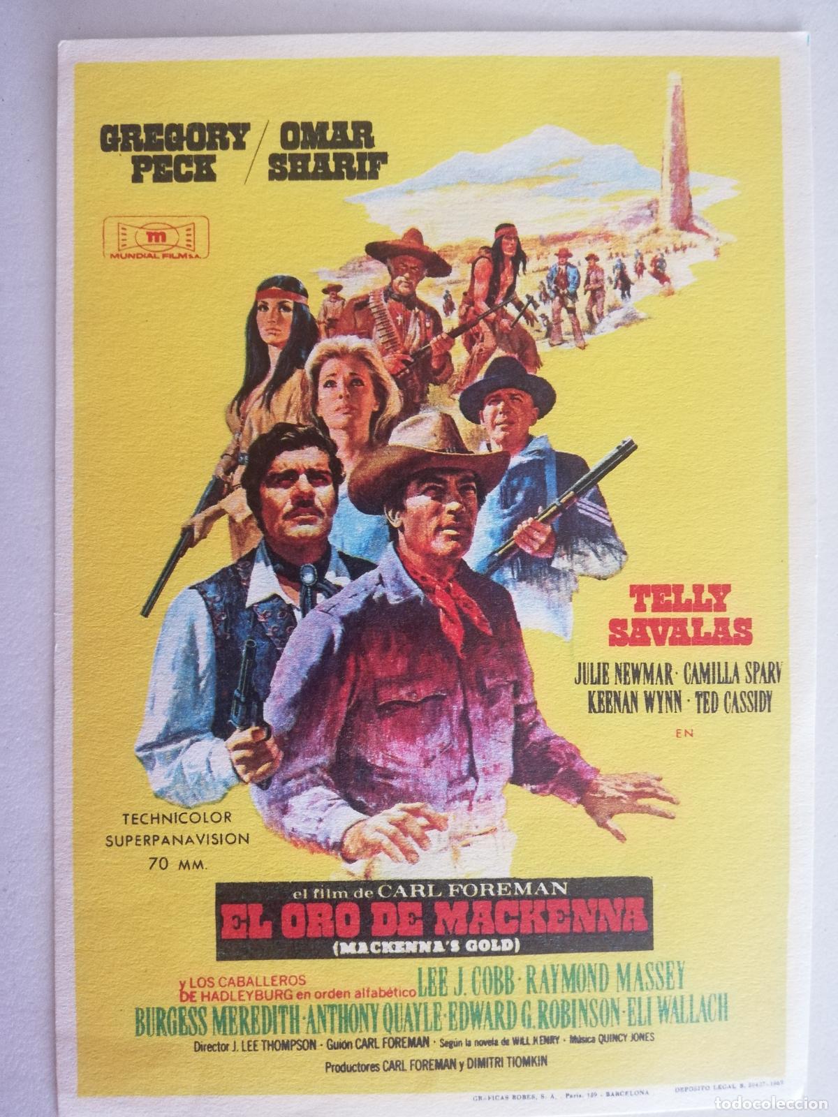 Cine: EL ORO DE MACKENA, ORIGINAL 1969 - Foto 1