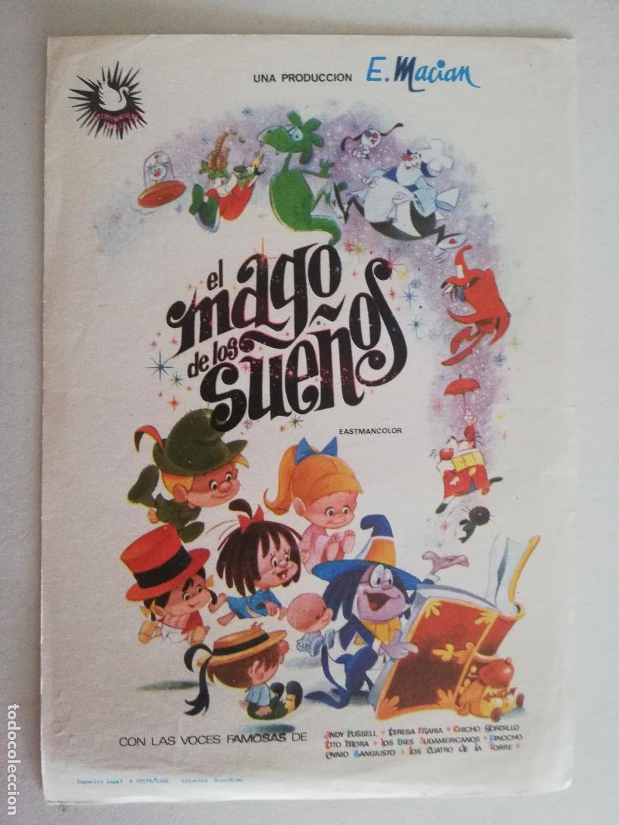 Cine: EL MAGO DE LOS SUE&Ntilde;OS, ORIGINAL 1966 - Foto 1