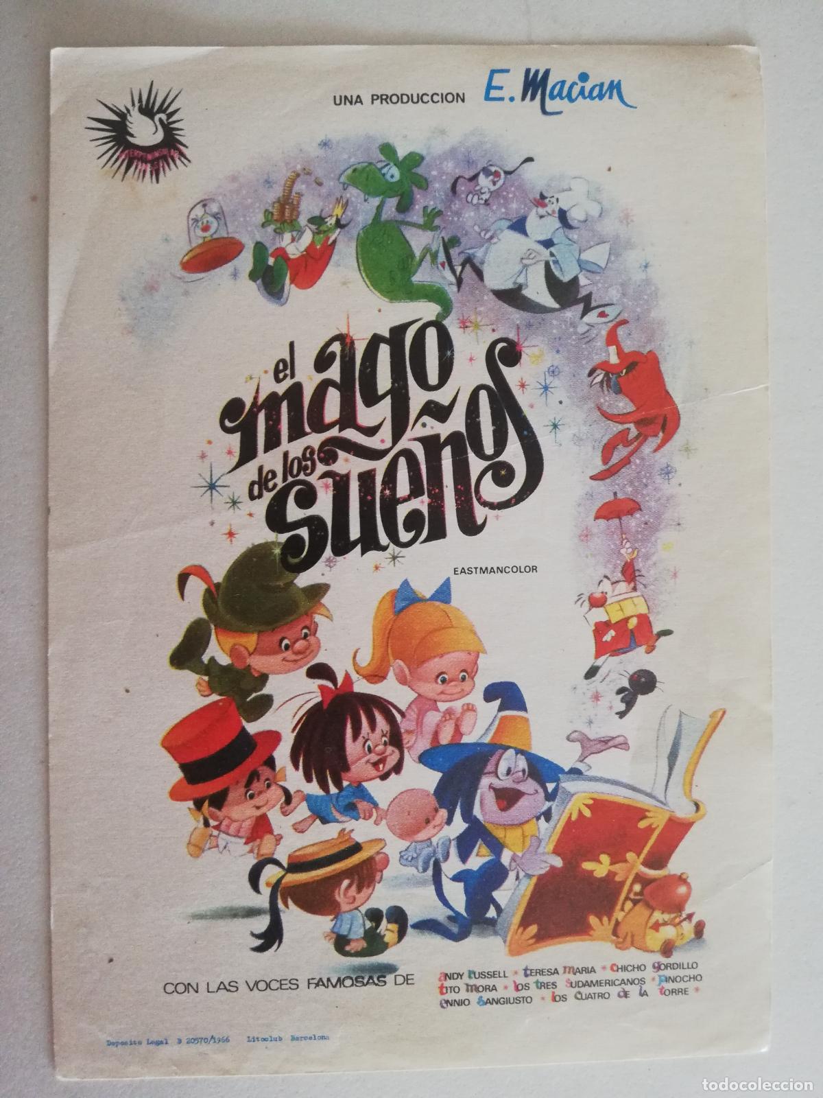 Cine: EL MAGO DE LOS SUE&Ntilde;OS, ORIGINAL 1966 - Foto 1