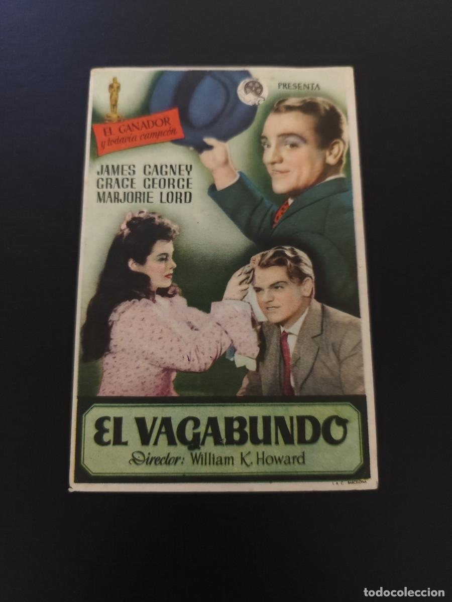  Flyers Publicitaires de films Anciens: El vagabundo con publicidad Cine Perello