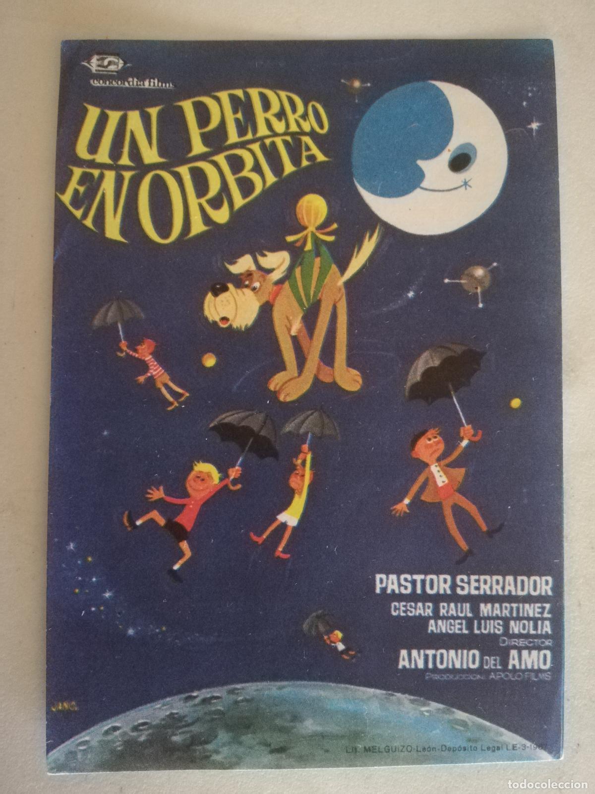 Cine: FOLLETO DE MANO, UN PERRO EN ORBITA - Foto 1