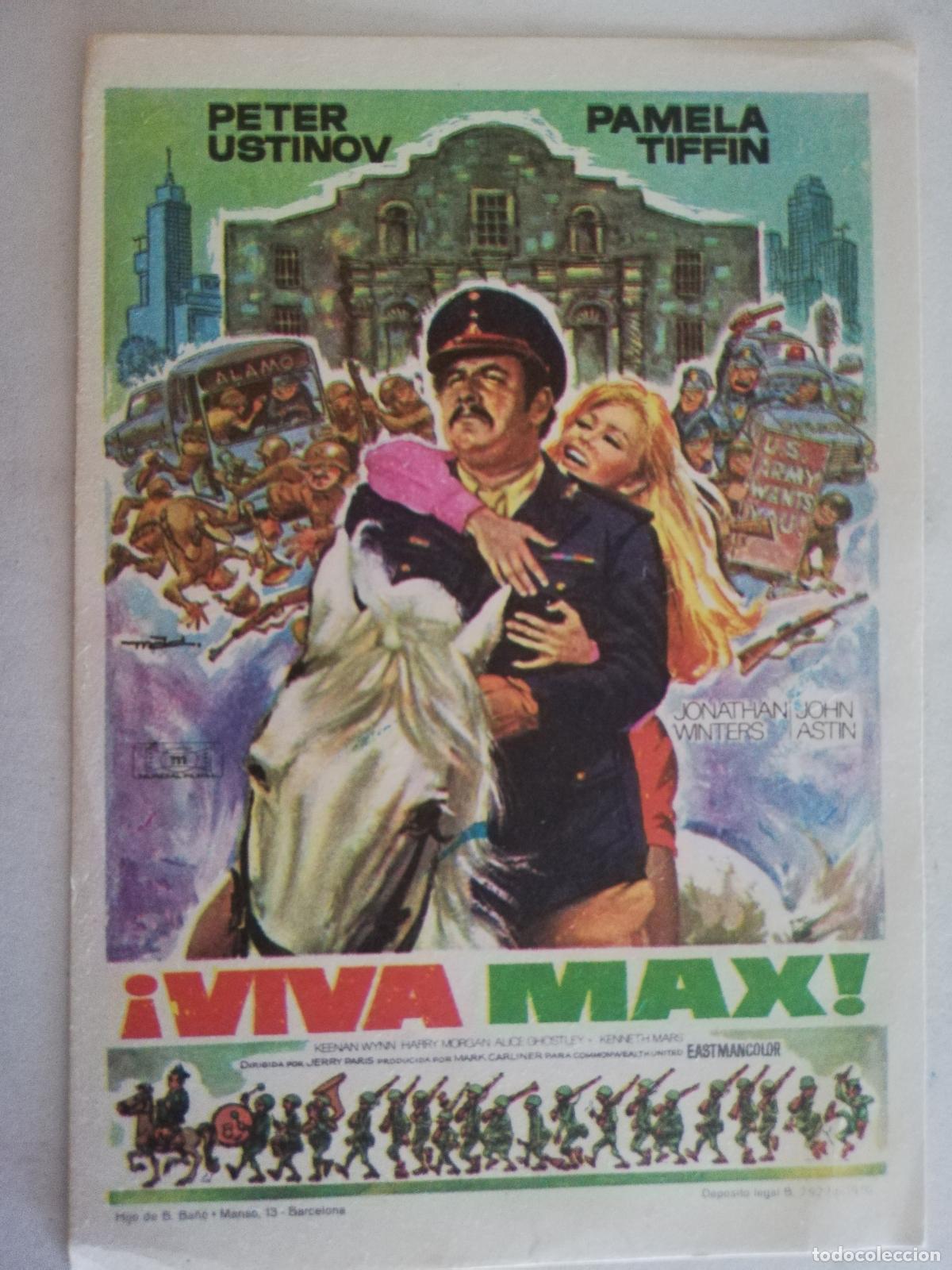 Cine: FOLLETO DE MANO, VIVA MAX - Foto 1