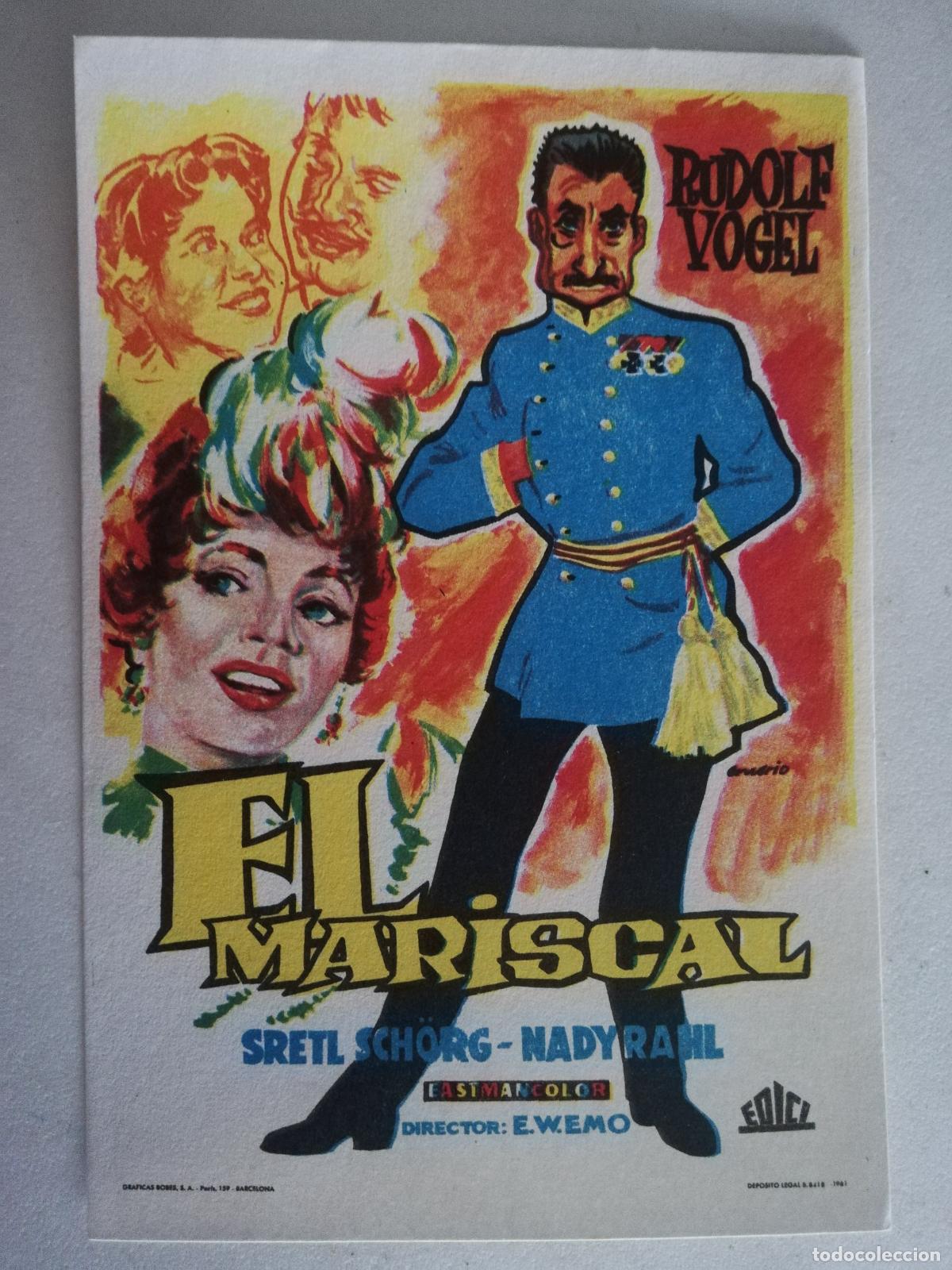 Cine: FOLLETO DE MANO, EL MARISCAL - Foto 1