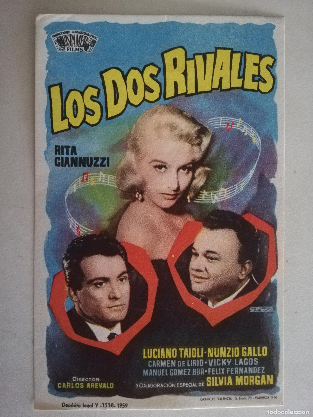 Cine: FOLLETO DE MANO, LOS DOS RIVALES - Foto 1