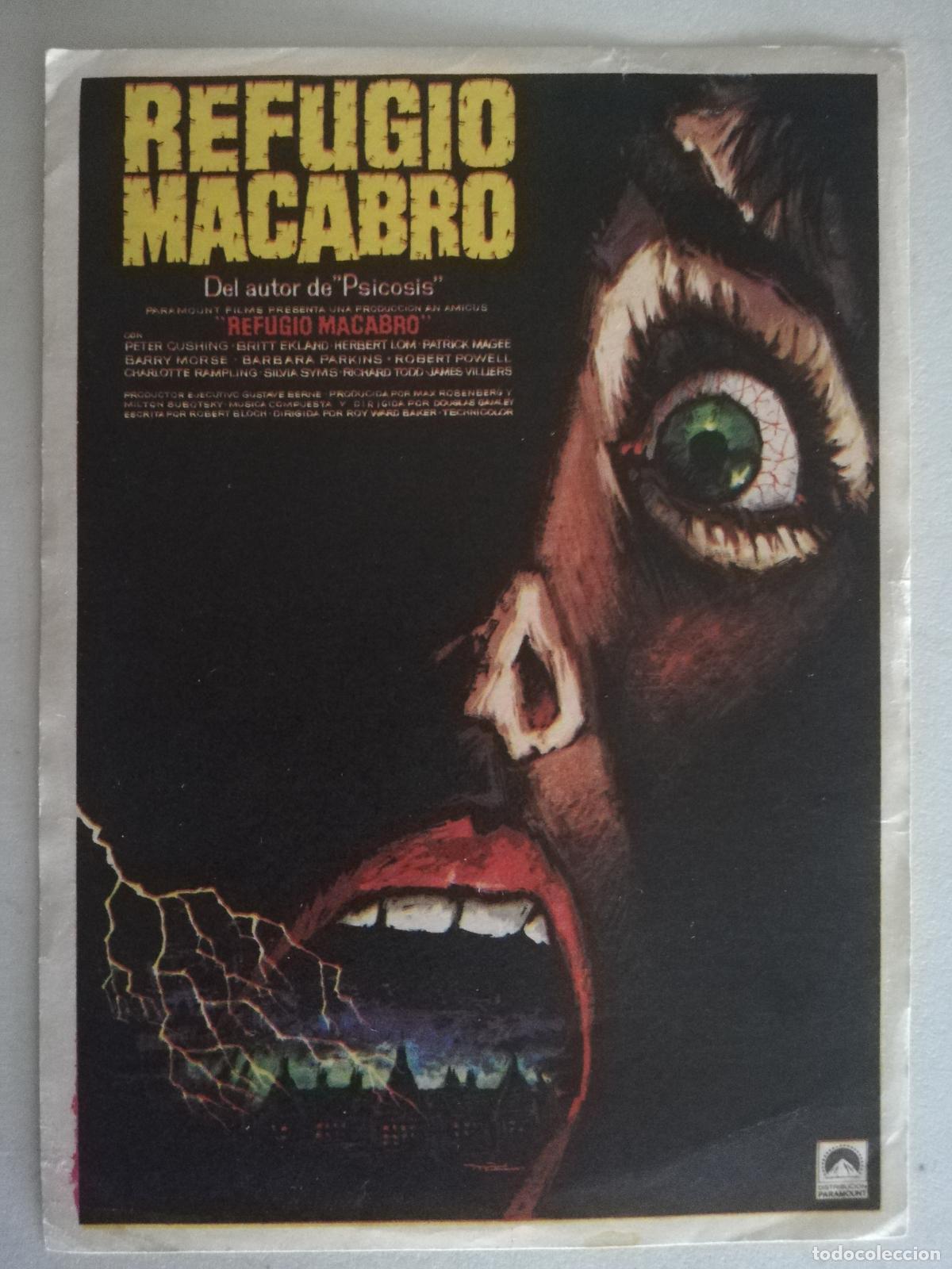 Cine: FOLLETO DE MANO, REFUGIO MACABRO - Foto 1