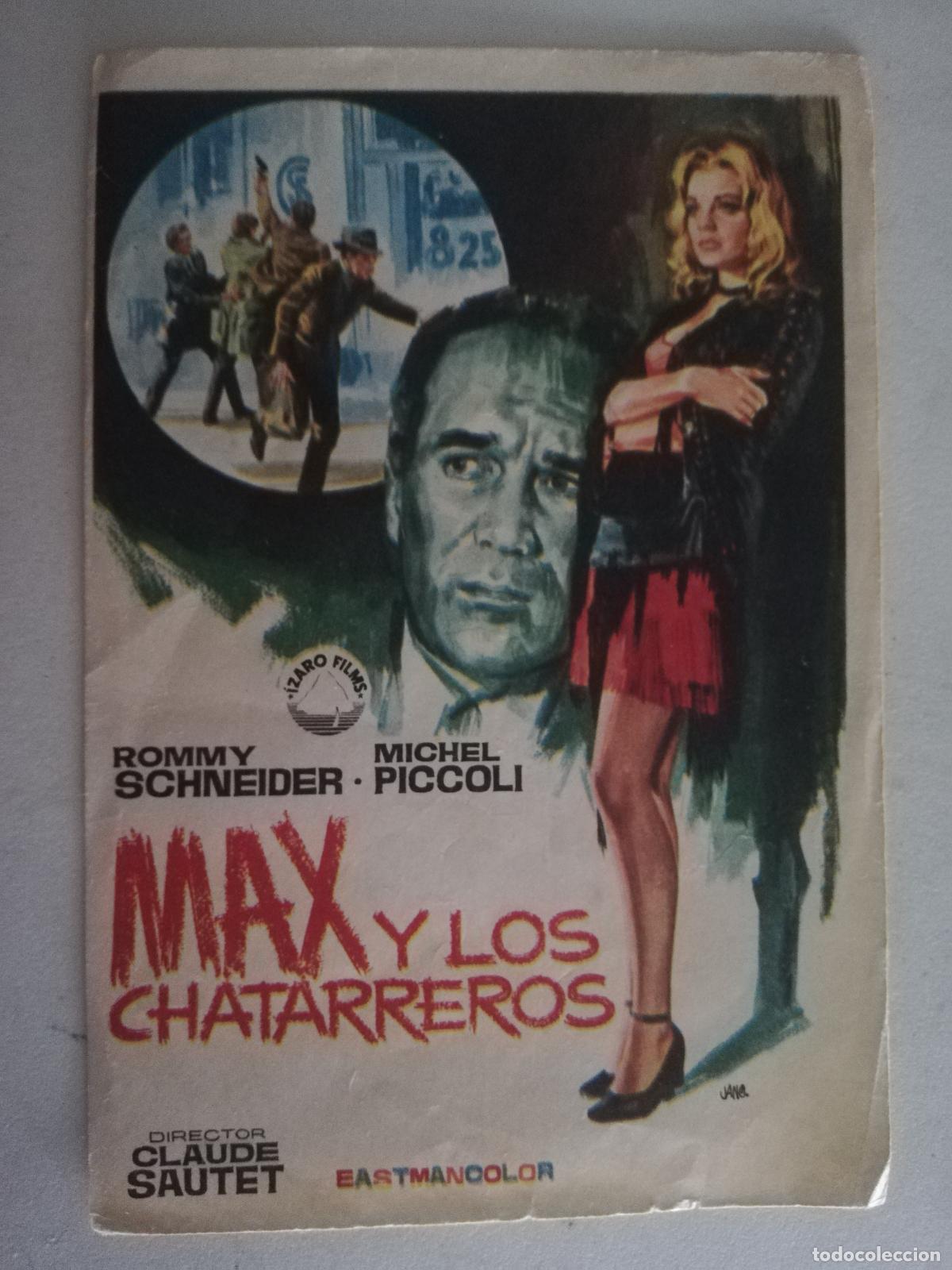 Cine: FOLLETO DE MANO, MAX Y LOS CHATARREROS - Foto 1