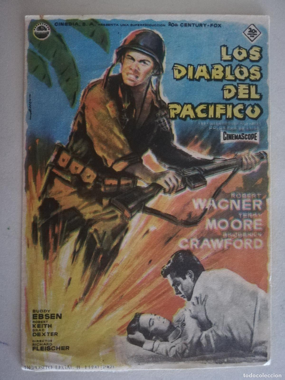 Cine: FOLLETO DE MANO, LOS DIABLOS DEL PACIFICO - Foto 1