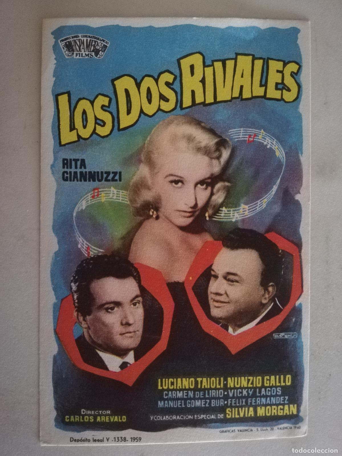 Cine: FOLLETO DE MANO, LOS DOS RIVALES - Foto 1