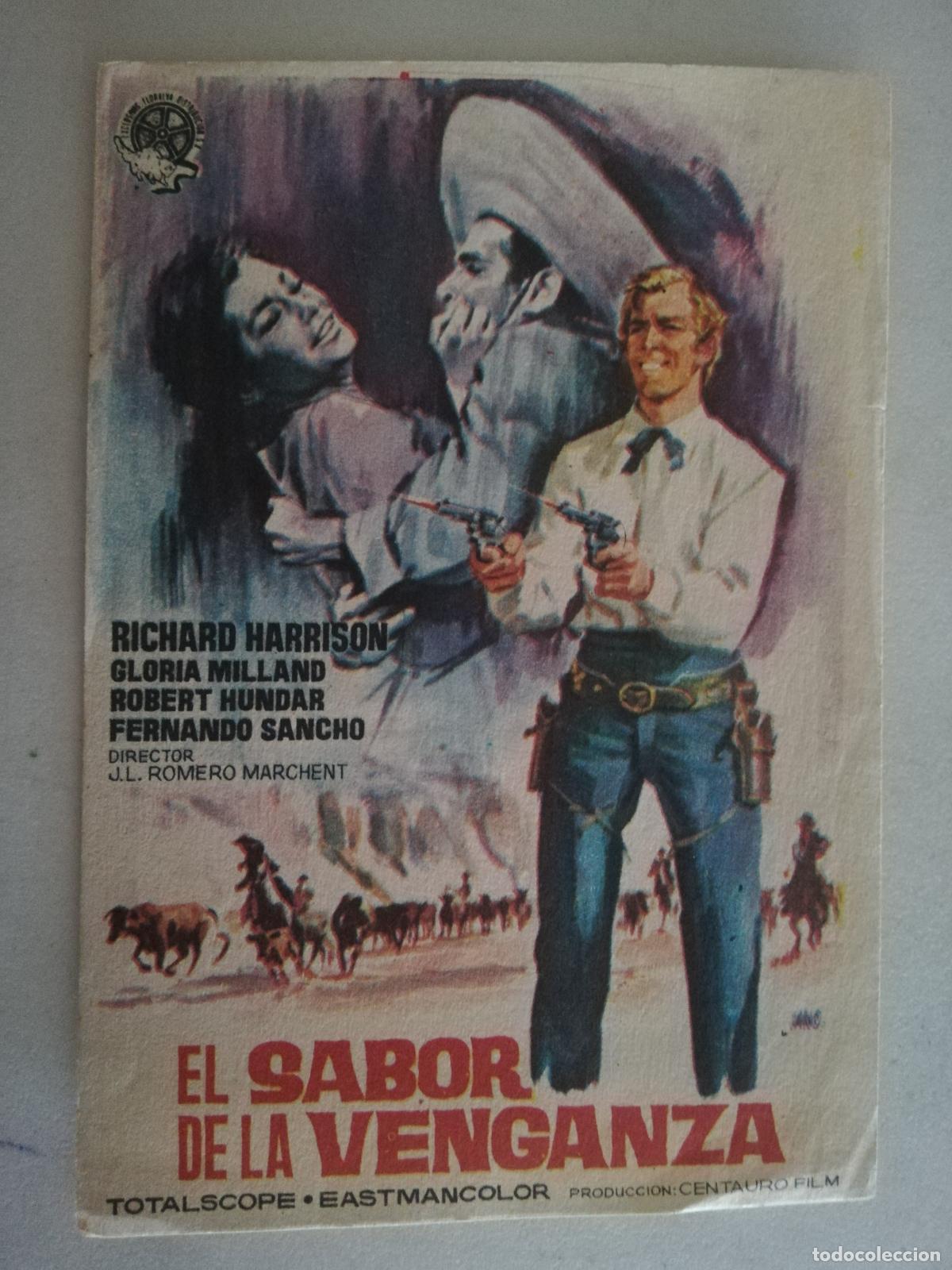 Cine: FOLLETO DE MANO, EL SABOR DE LA VENGANZA - Foto 1