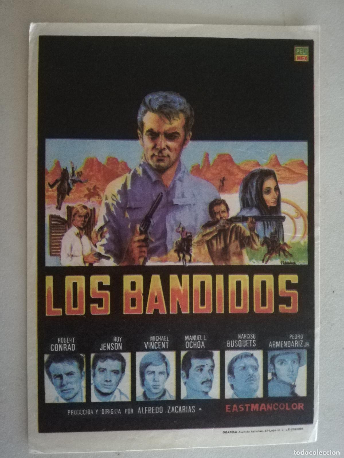 Cine: FOLLETO DE MANO, LOS BANDIDOS - Foto 1
