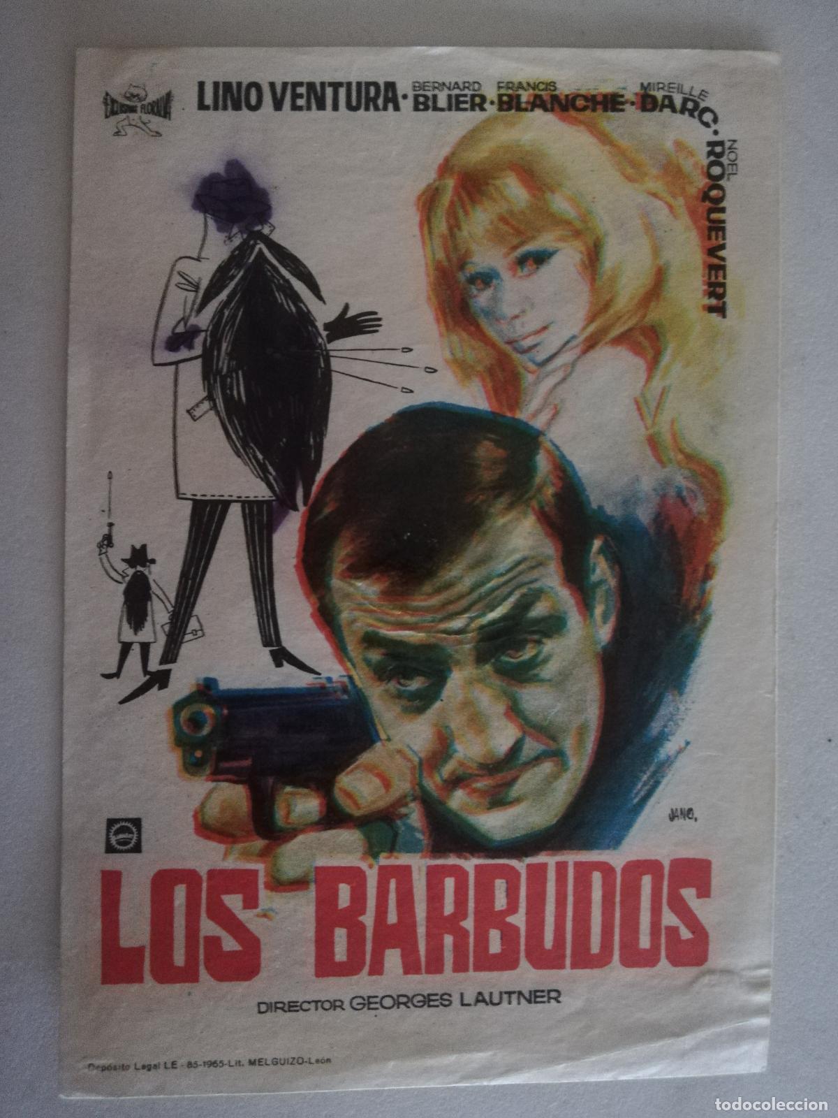 Cine: FOLLETO DE MANO, LOS BARBUDOS - Foto 1