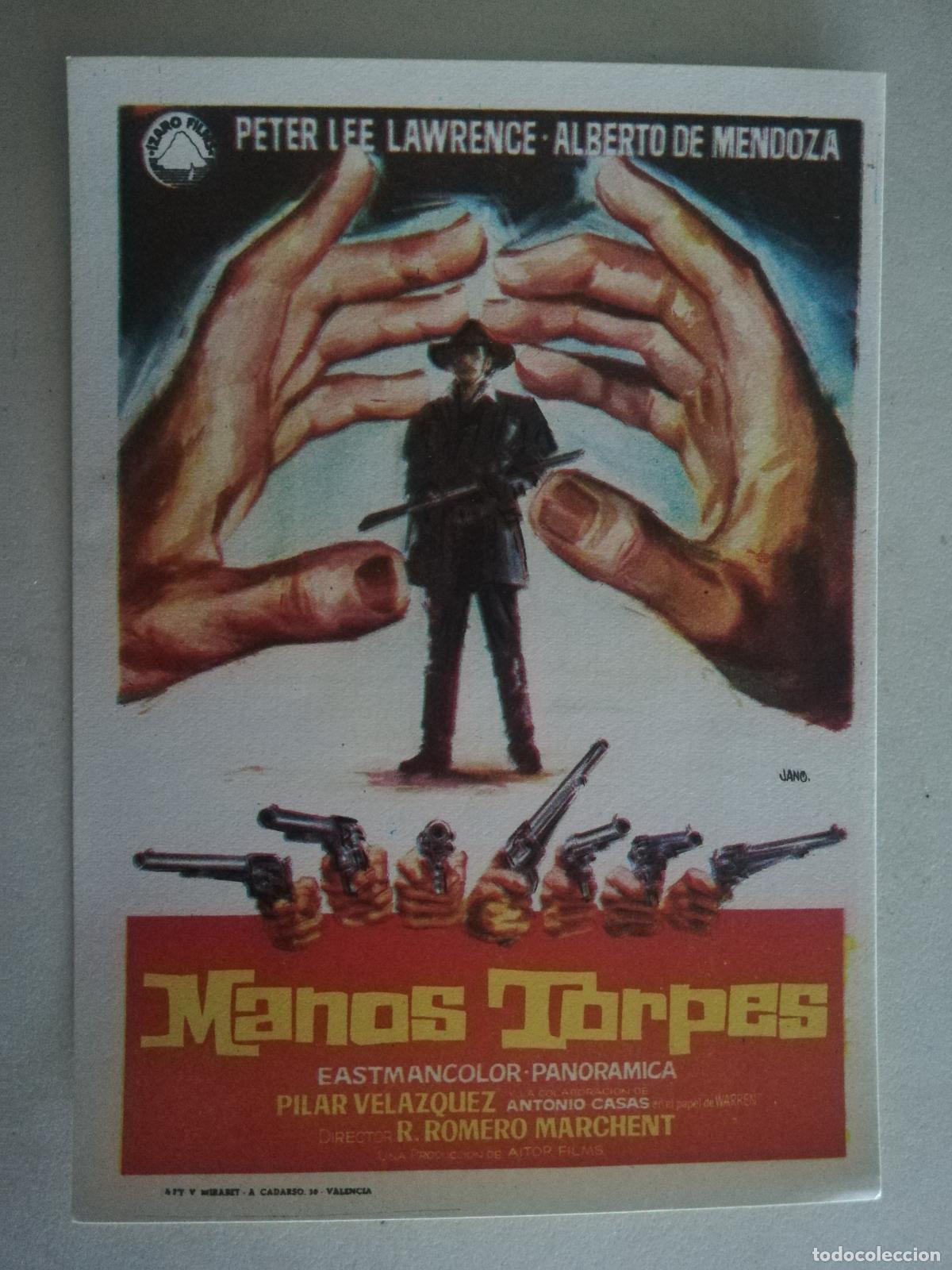 Cine: FOLLETO DE MANO, MANOS TORPES - Foto 1