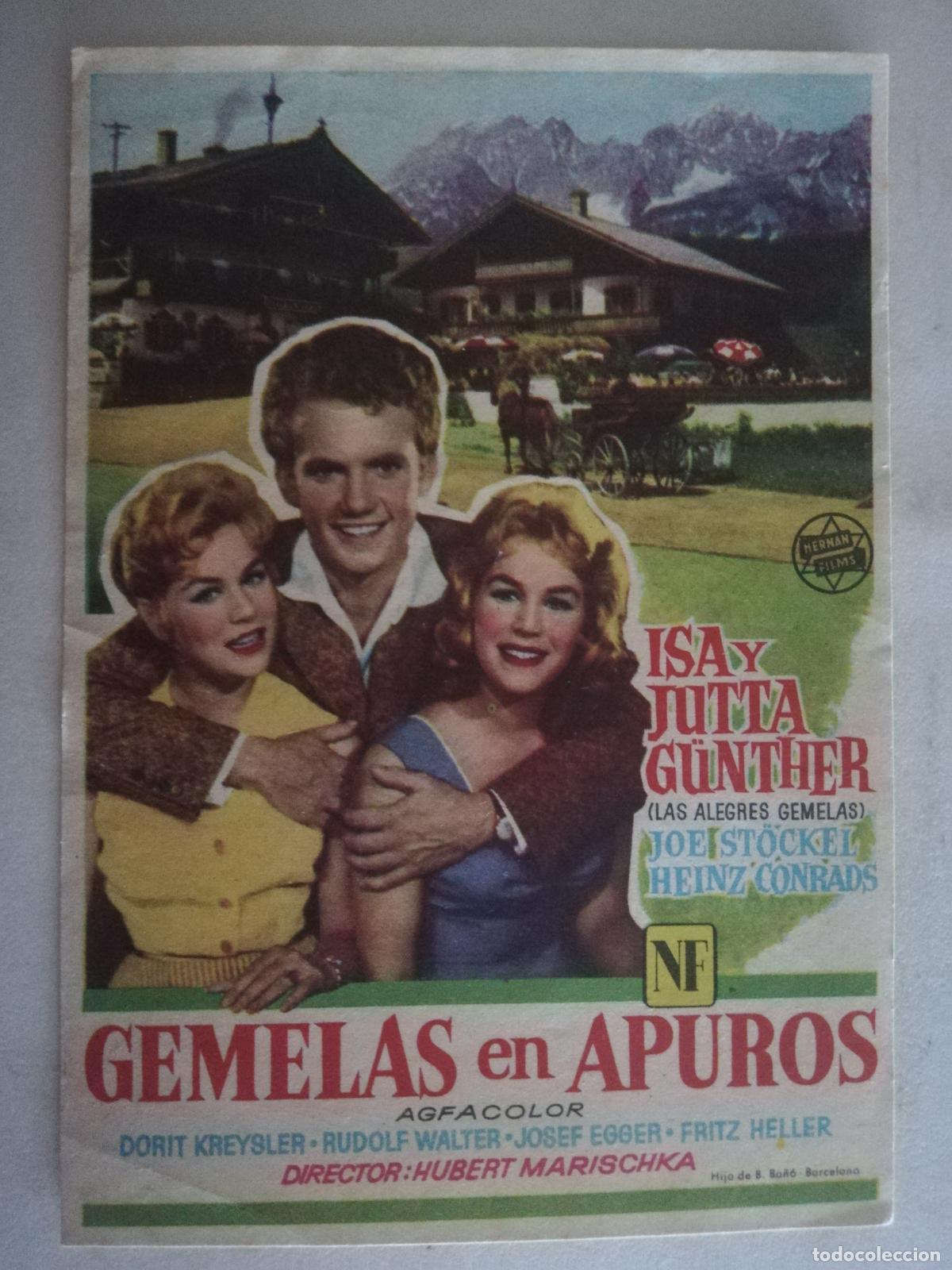 Cine: FOLLETO DE MANO, GEMELAS EN APUROS - Foto 1