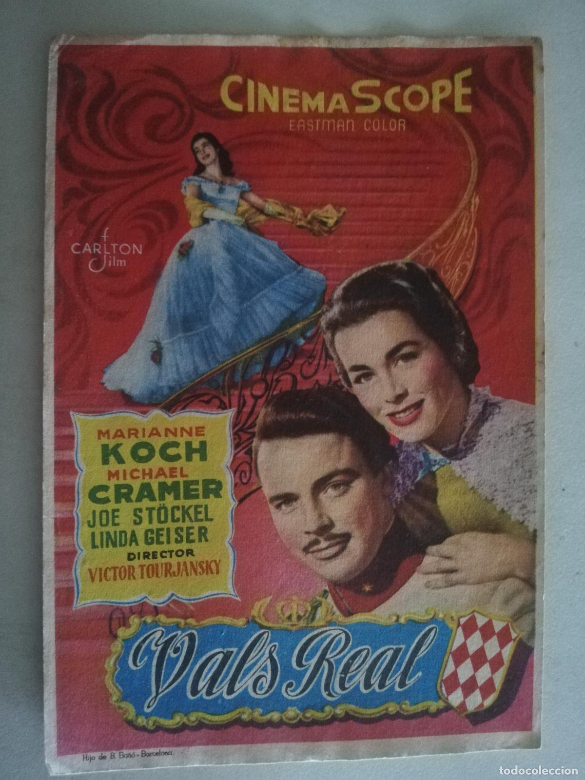 Cine: FOLLETO DE MANO, VALS REAL - Foto 1