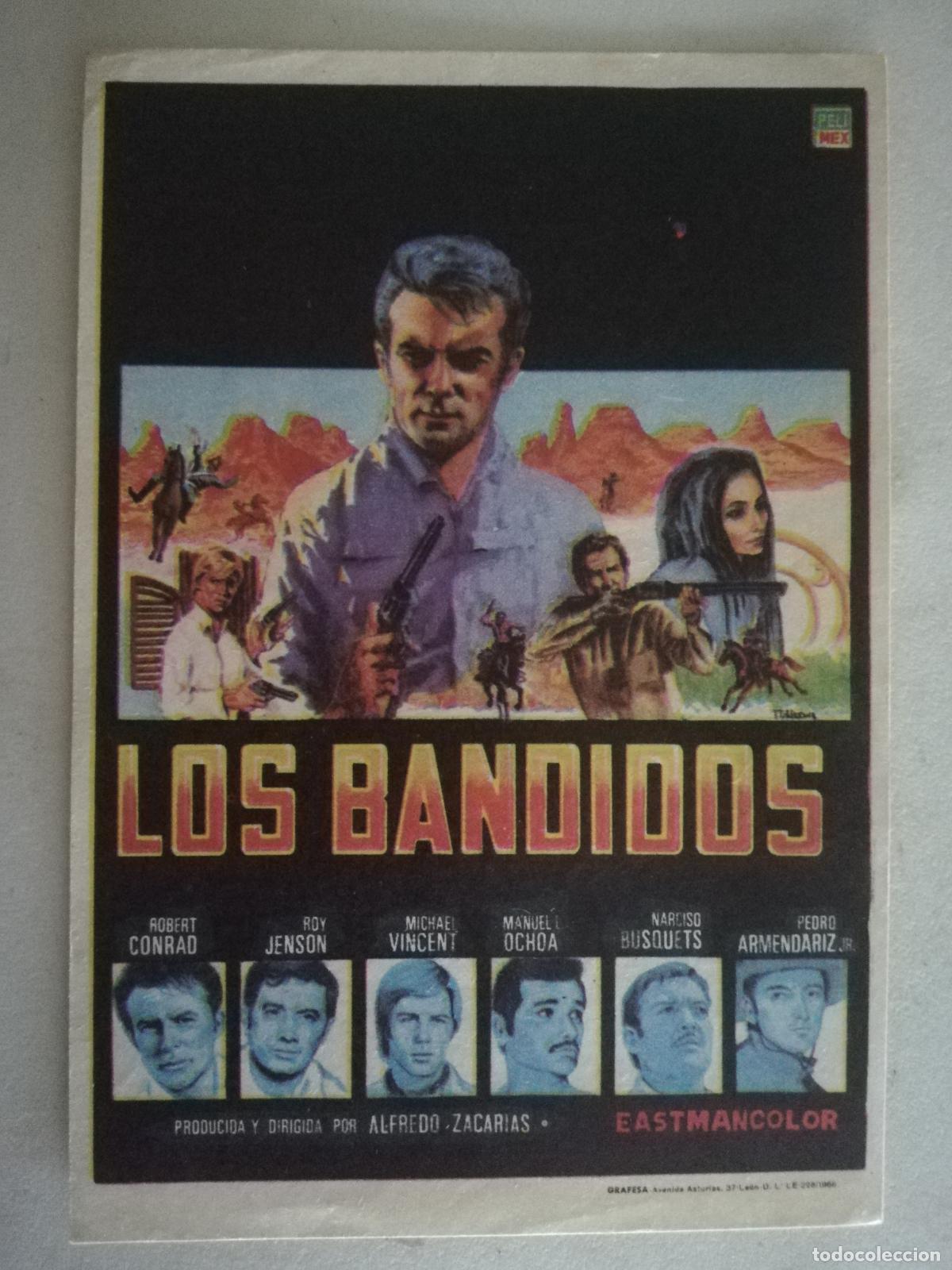 Cine: FOLLETO DE MANO, LOS BANDIDOS - Foto 1