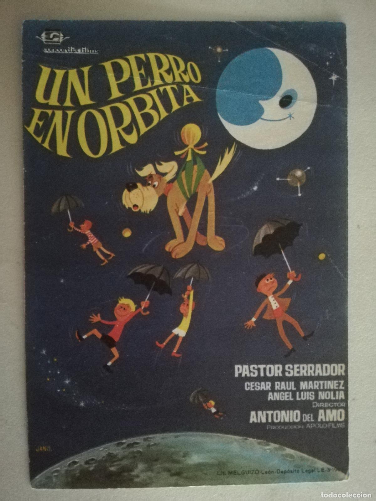 Cine: FOLLETO DE MANO, UN PERRO EN ORBITA - Foto 1