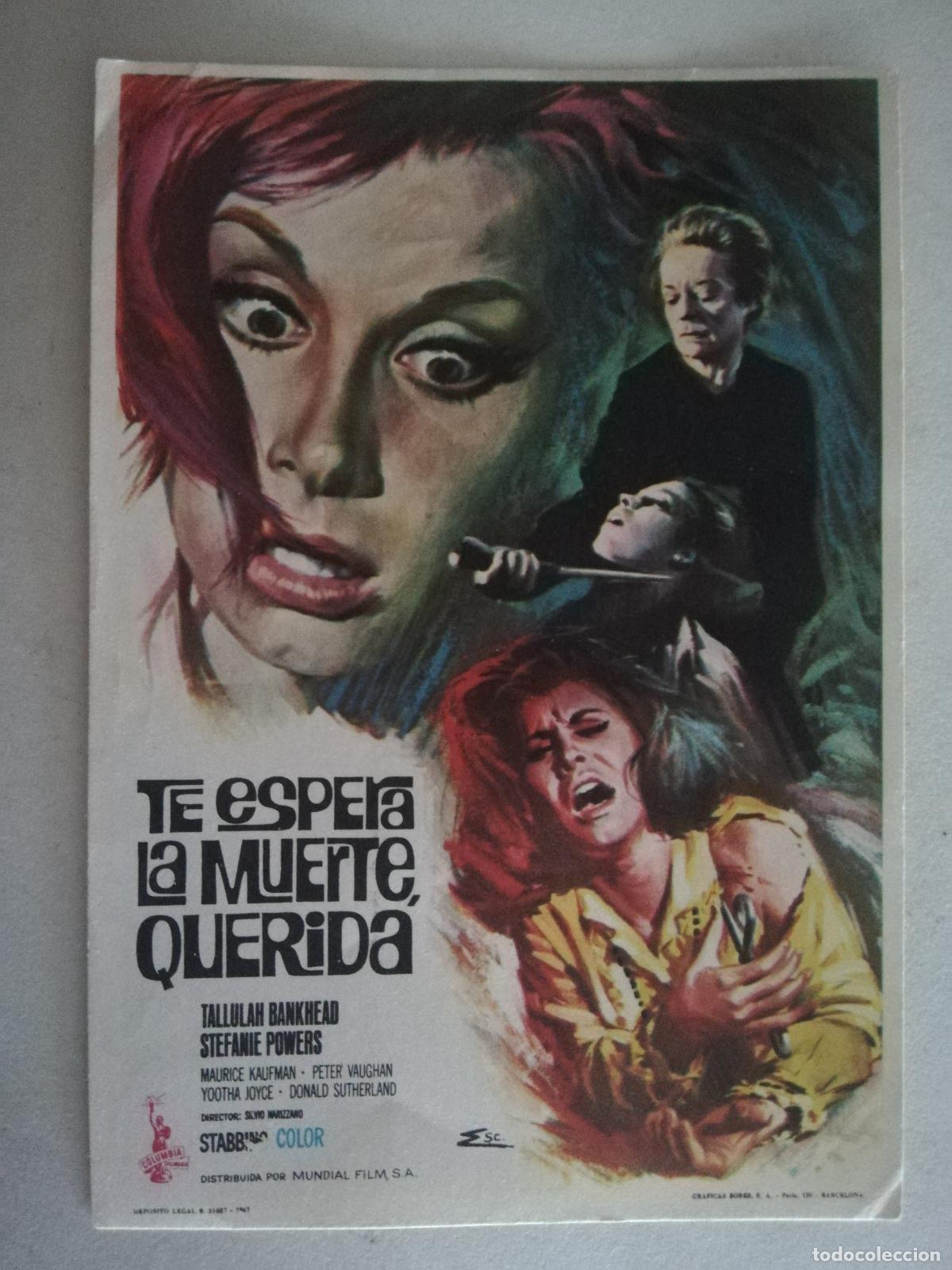 Cine: FOLLETO DE MANO, TE ESPERA LA MUERTE QUERIDA - Foto 1