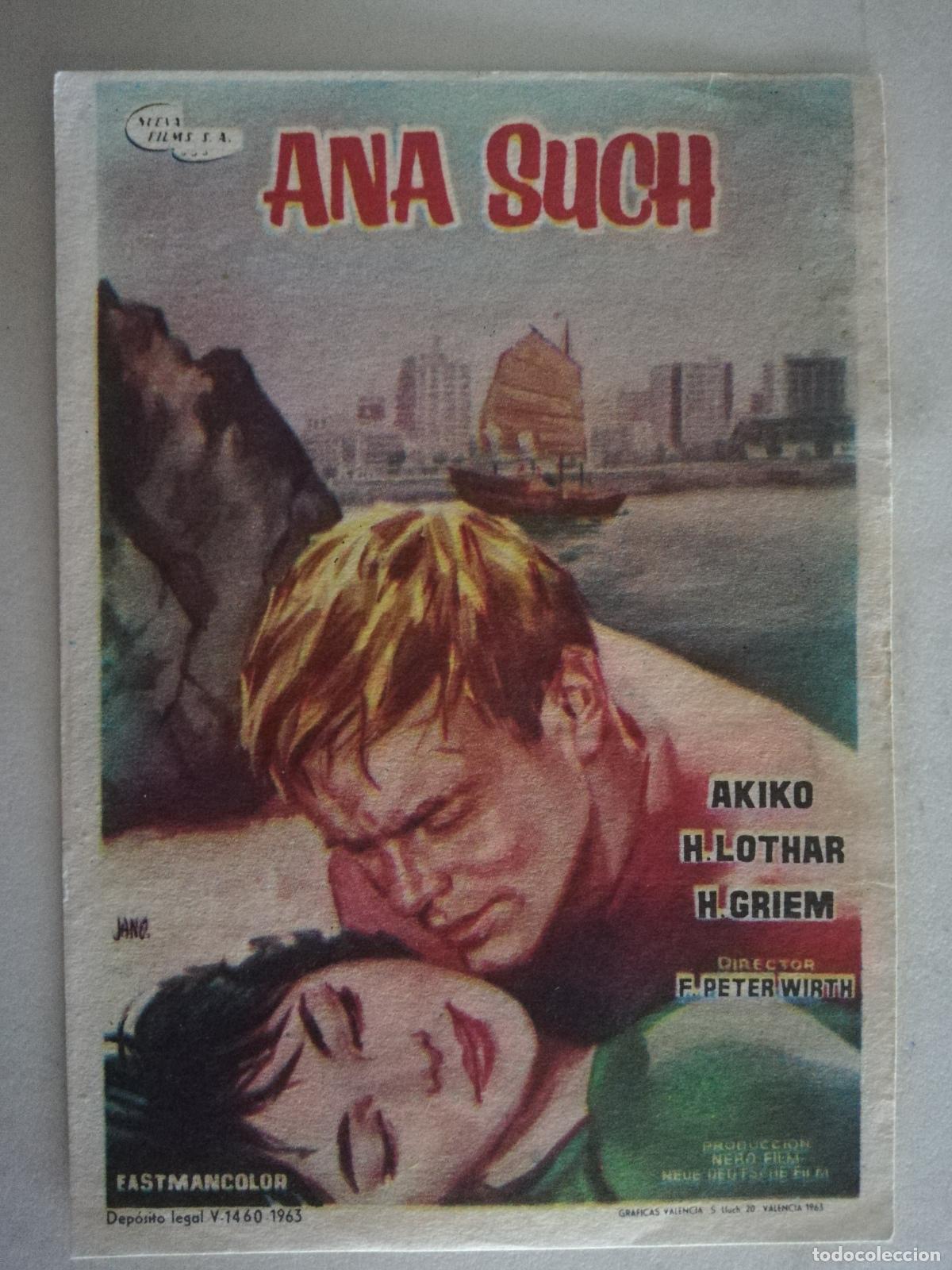 Cine: FOLLETO DE MANO, ANA SUCH - Foto 1
