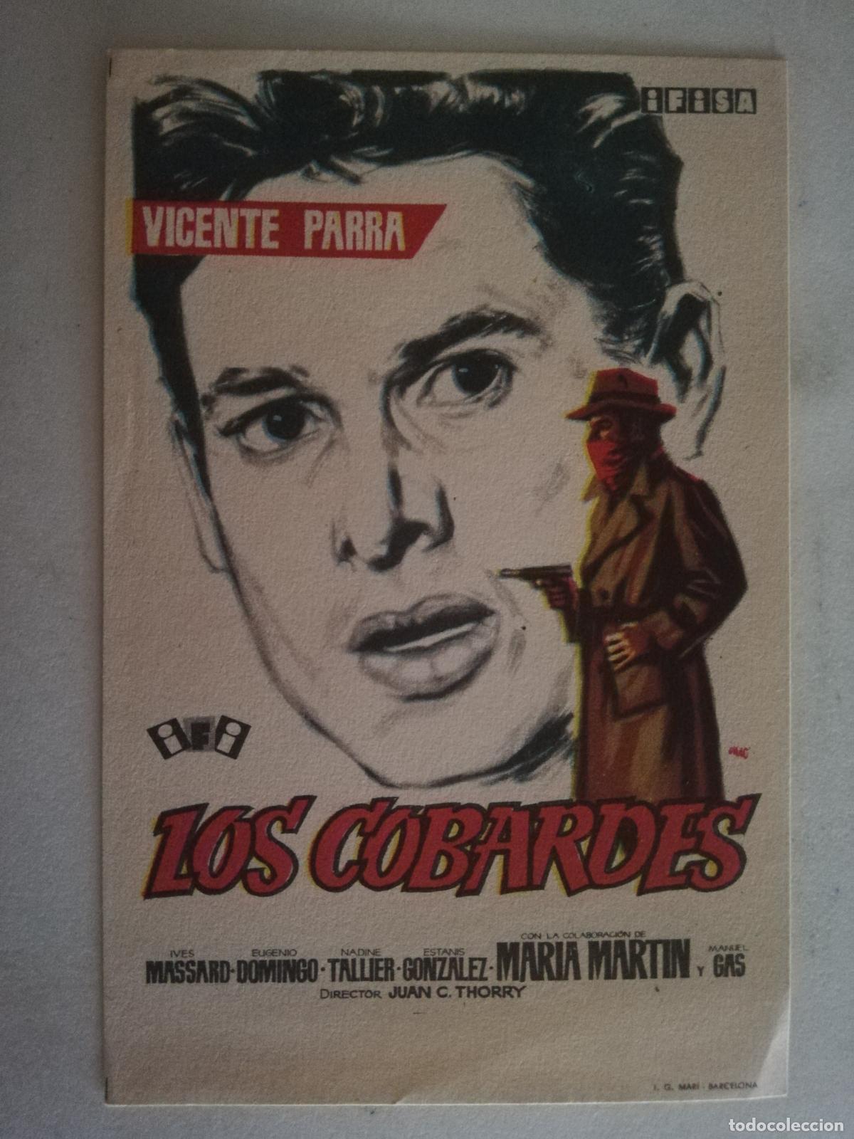 Cine: FOLLETO DE MANO, LOS COBARDES - Foto 1
