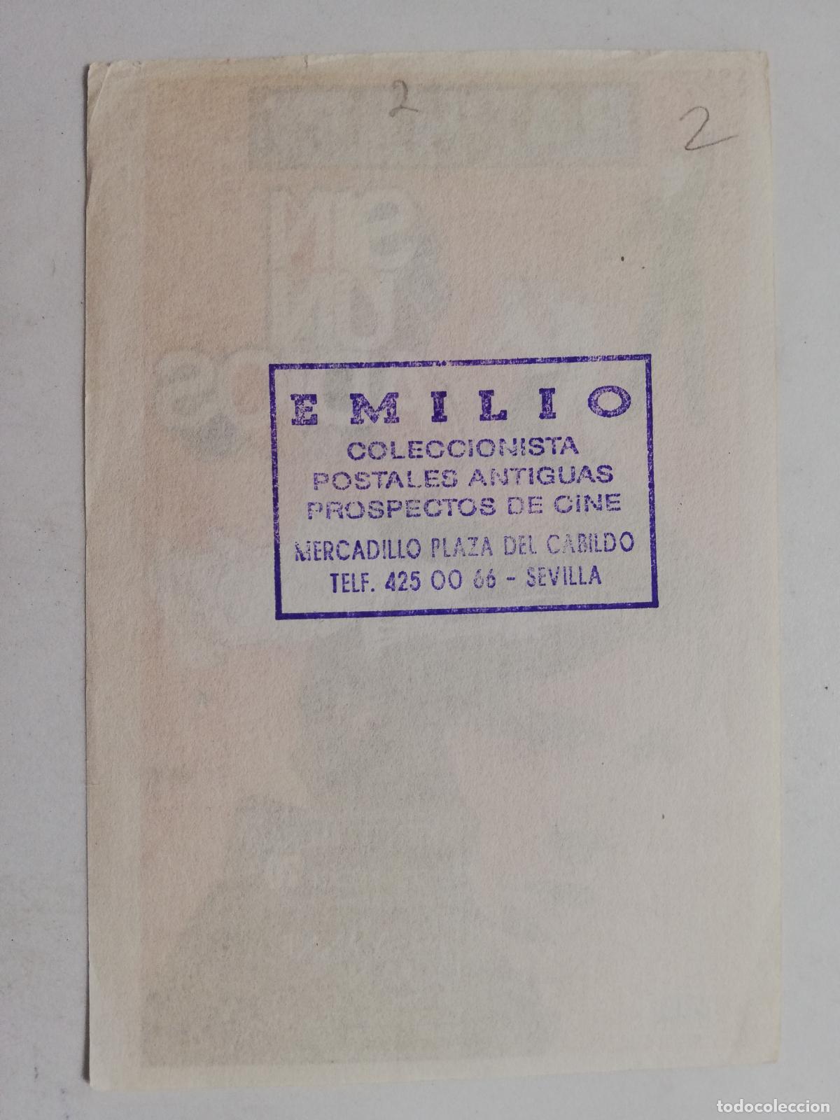 Cine: FOLLETO DE MANO, SIN UN ADIOS - Foto 2