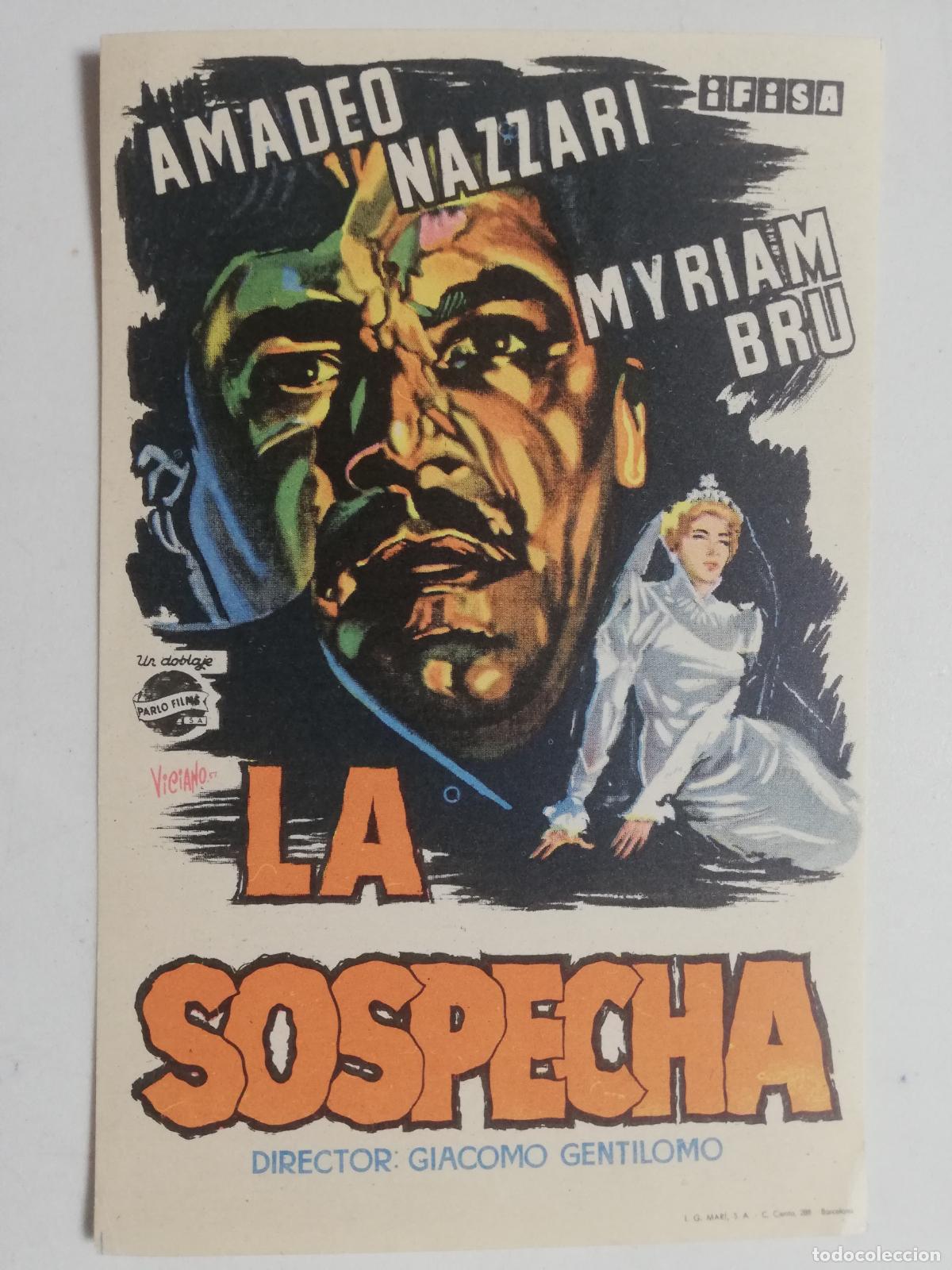 Cine: FOLLETO DE MANO, LA SOSPECHA - Foto 1