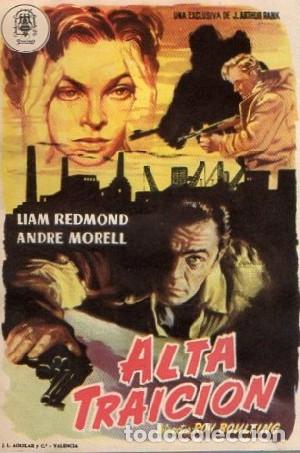 Cine: PROGRAMA DE CINE: ALTA TRAICI&Oacute;N PC-9222 - Foto 1