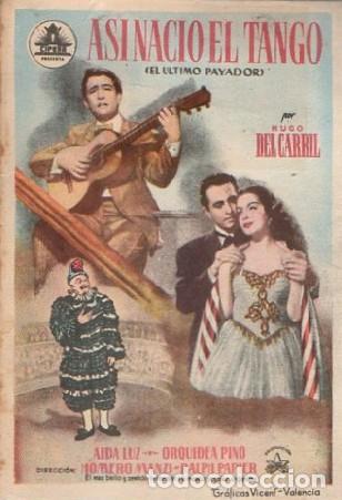 Cine: PROGRAMA DE CINE: AS&Iacute; NACI&Oacute; EL TANGO PC-9225 - Foto 1