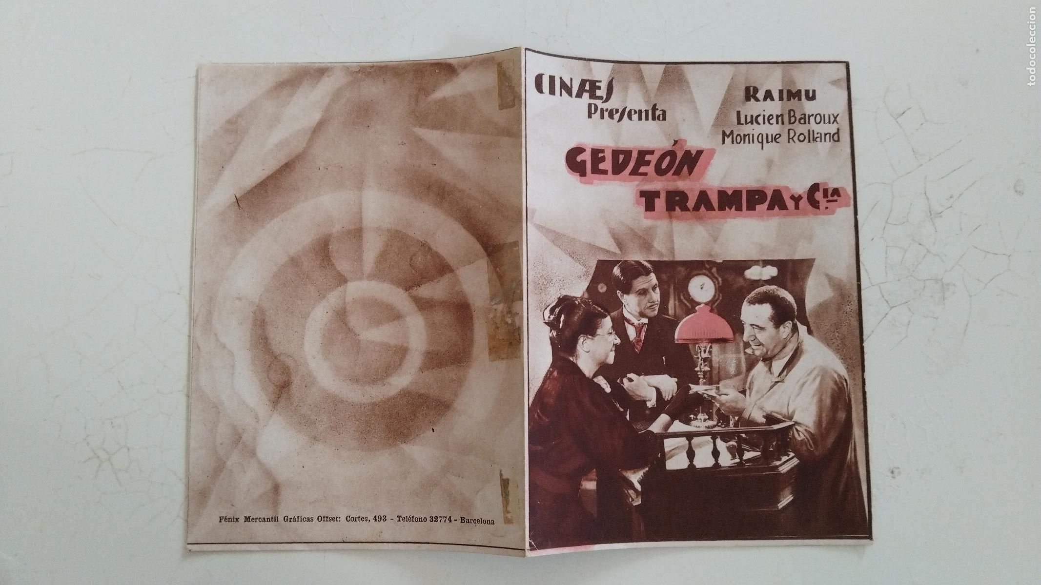 Cine: PROGRAMA DE CINE DOBLE CAMPEON TRAMPA Y CIA. - Foto 1