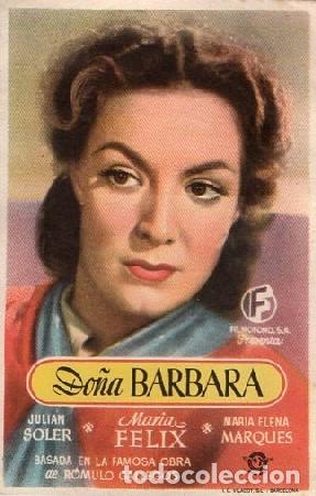 Cine: PROGRAMA DE CINE: DO&Ntilde;A BARBARA PC-9234 - Foto 1