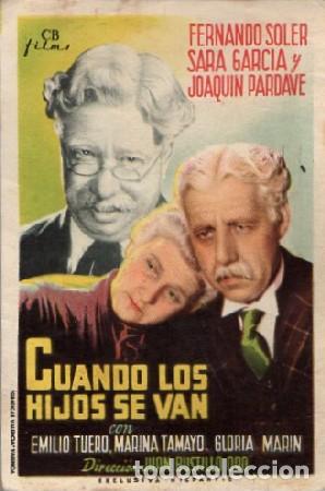 Cine: PROGRAMA DE CINE: CUANDO LOS HIJOS SE VAN PC-9245 - Foto 1