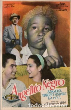 Cine: PROGRAMA DE CINE: ANGELITO NEGRO PC-9249 - Foto 1