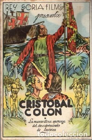 Cine: PROGRAMA DE CINE: CRISTOBAL COL&Oacute;N PC-9259 - Foto 1