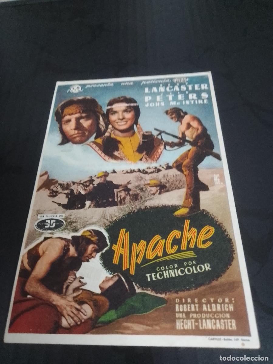 Cine: Folleto apache a&ntilde;os 50, aproximado - Foto 1