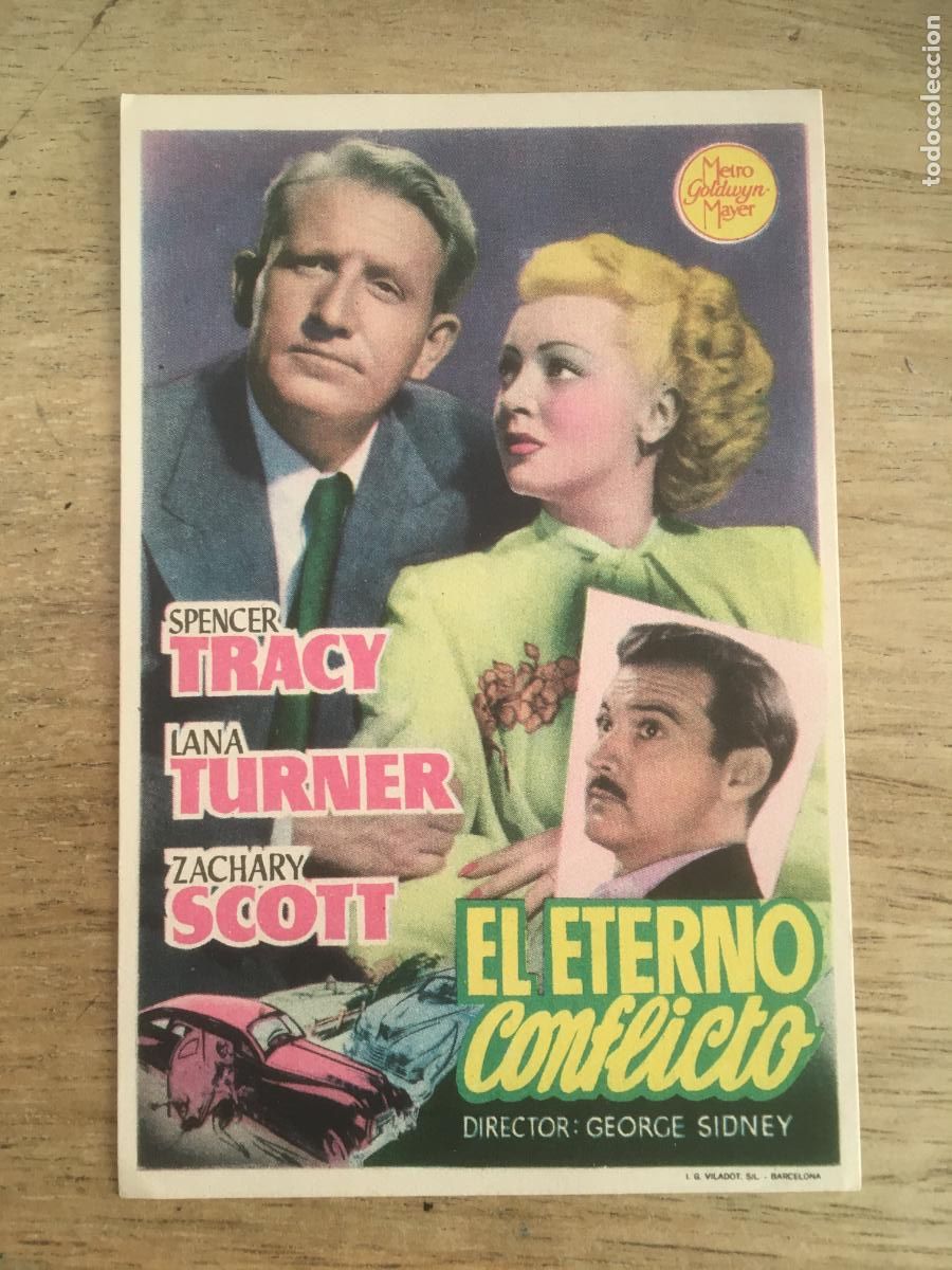 Kino: el eterno conflicto folleto de mano original antiguo perfecto estado