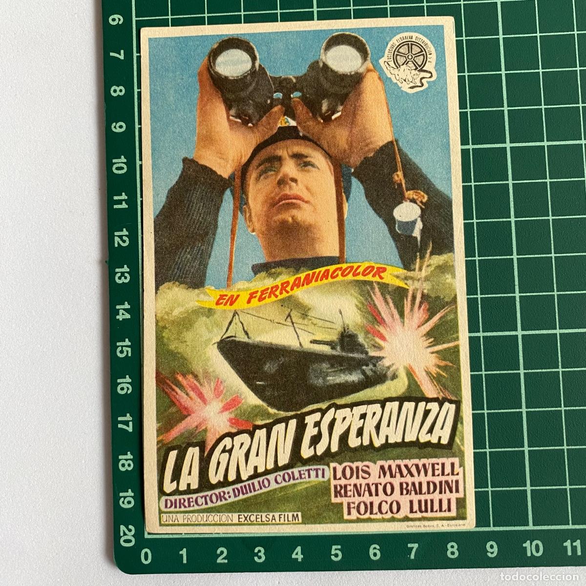  Flyers Publicitaires de films Anciens: folleto de mano programa de cine pelicula La gran esperanza