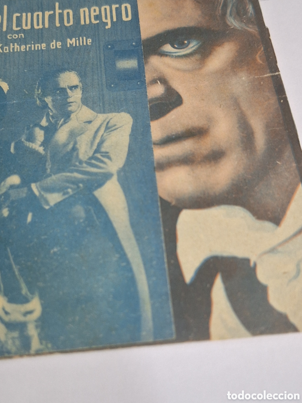 Cine: HORROR EN EL CUARTO NEGRO PROGRAMA DOBLE COLUMBIA BORIS KARLOFF MARIAN MARSH - Foto 3